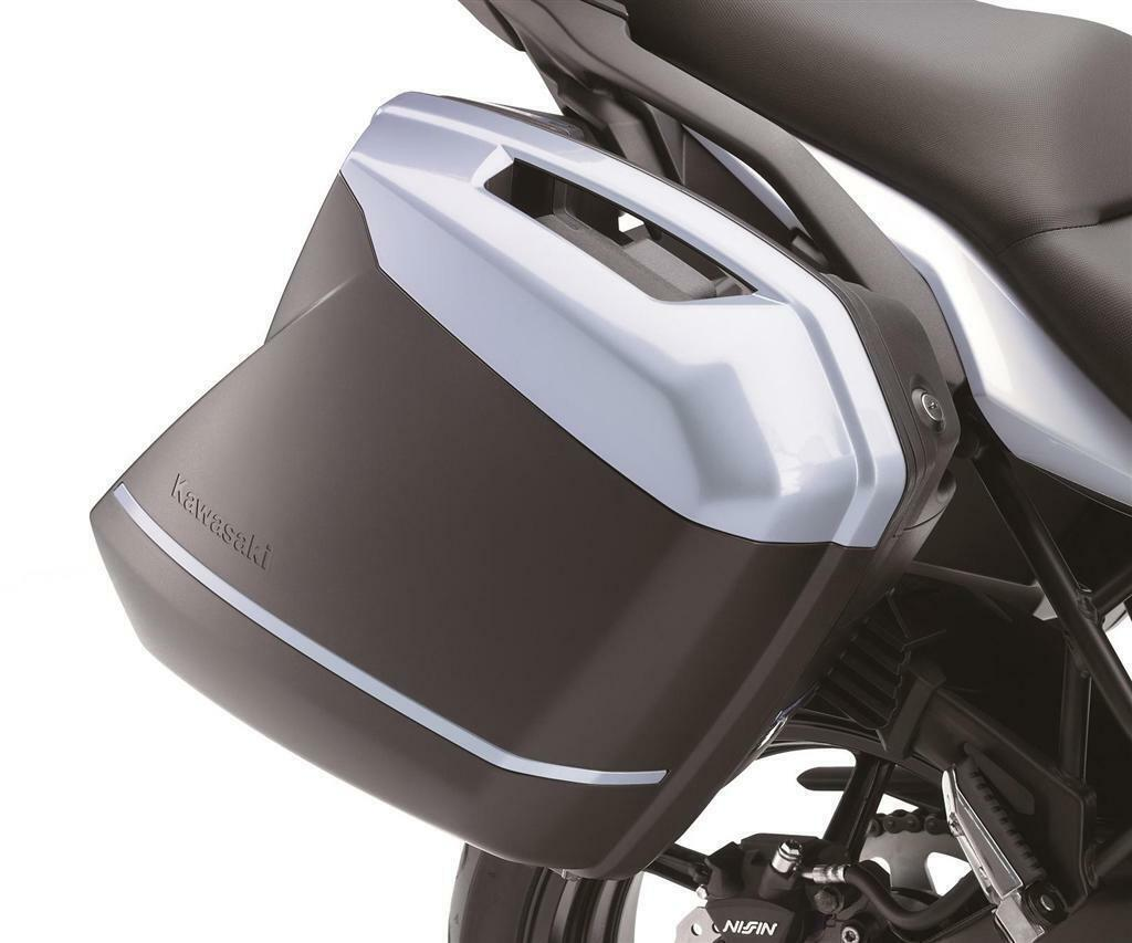 Dekorstreifen-Set für Seitenkoffer, Metallic Phantom Silver (GU)