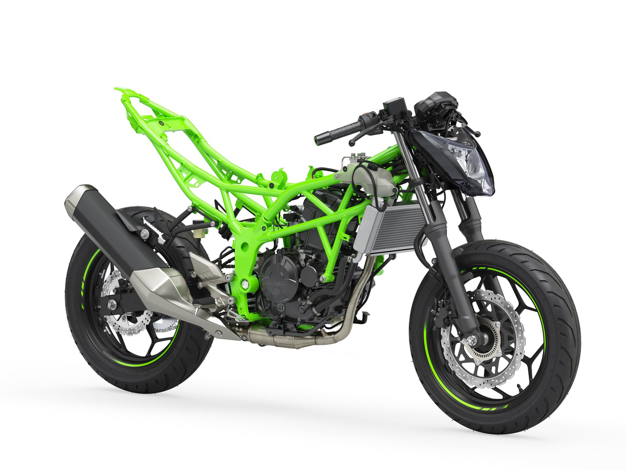 Châssis léger et maniable