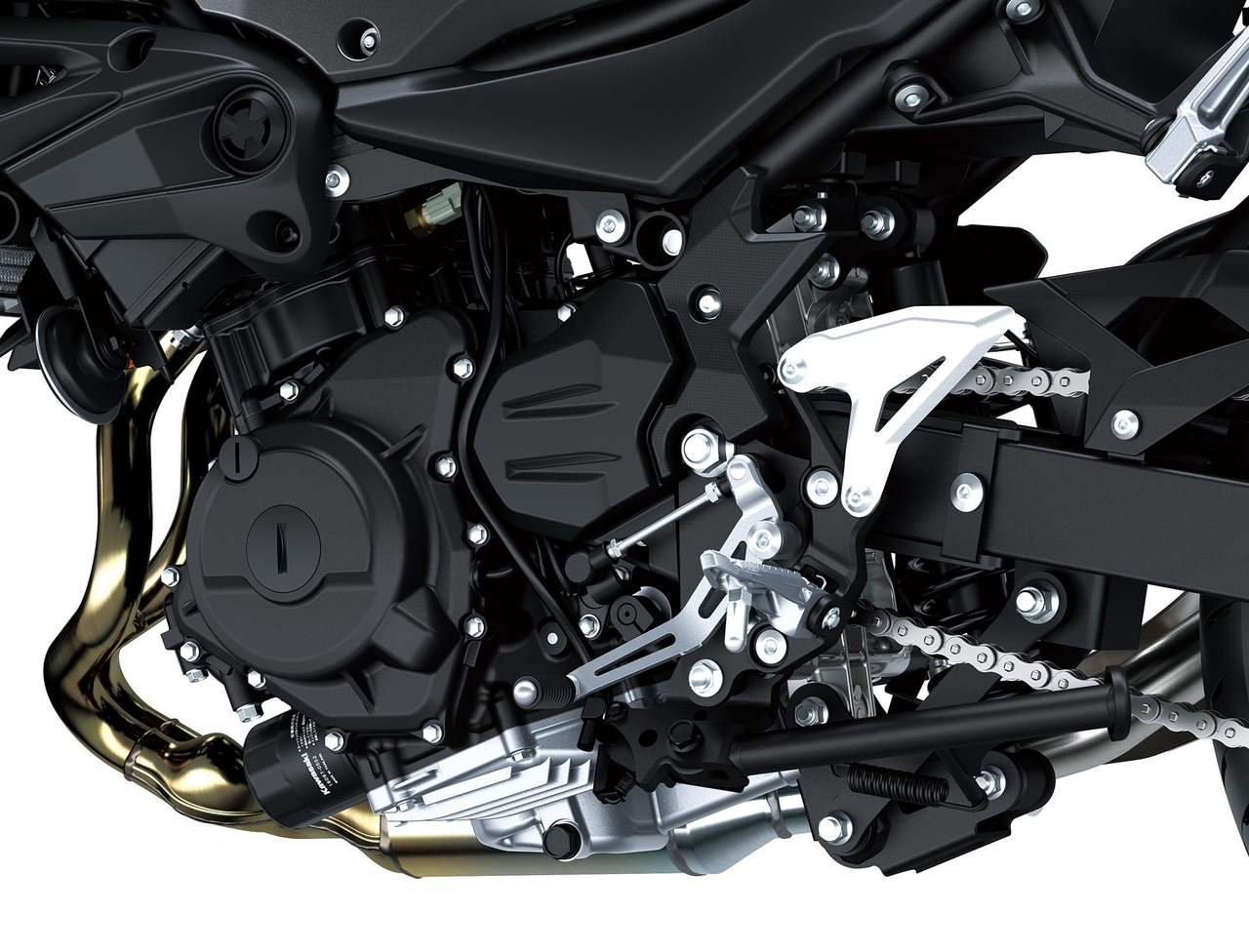 Moteur parallèle de 451 cm³ puissant et convivial pour le pilote