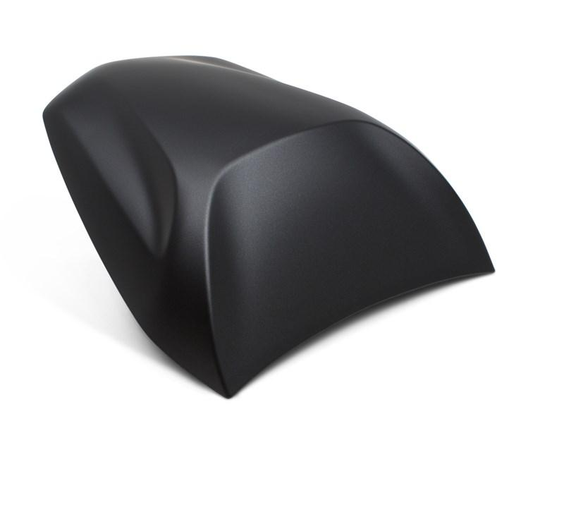 Couvre-selle passager, Metallic Flat Spark Black (739)