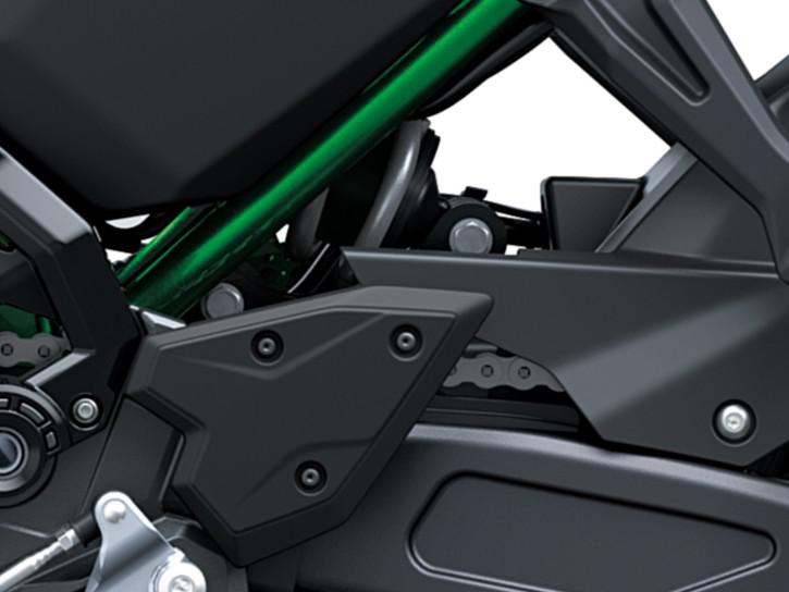 Horizontale Back-Link-Hinterradfederung