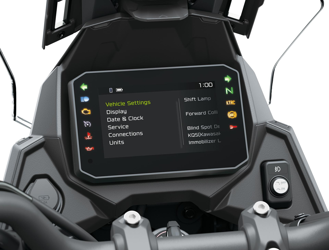 5-Zoll-TFT-Instrumentierung