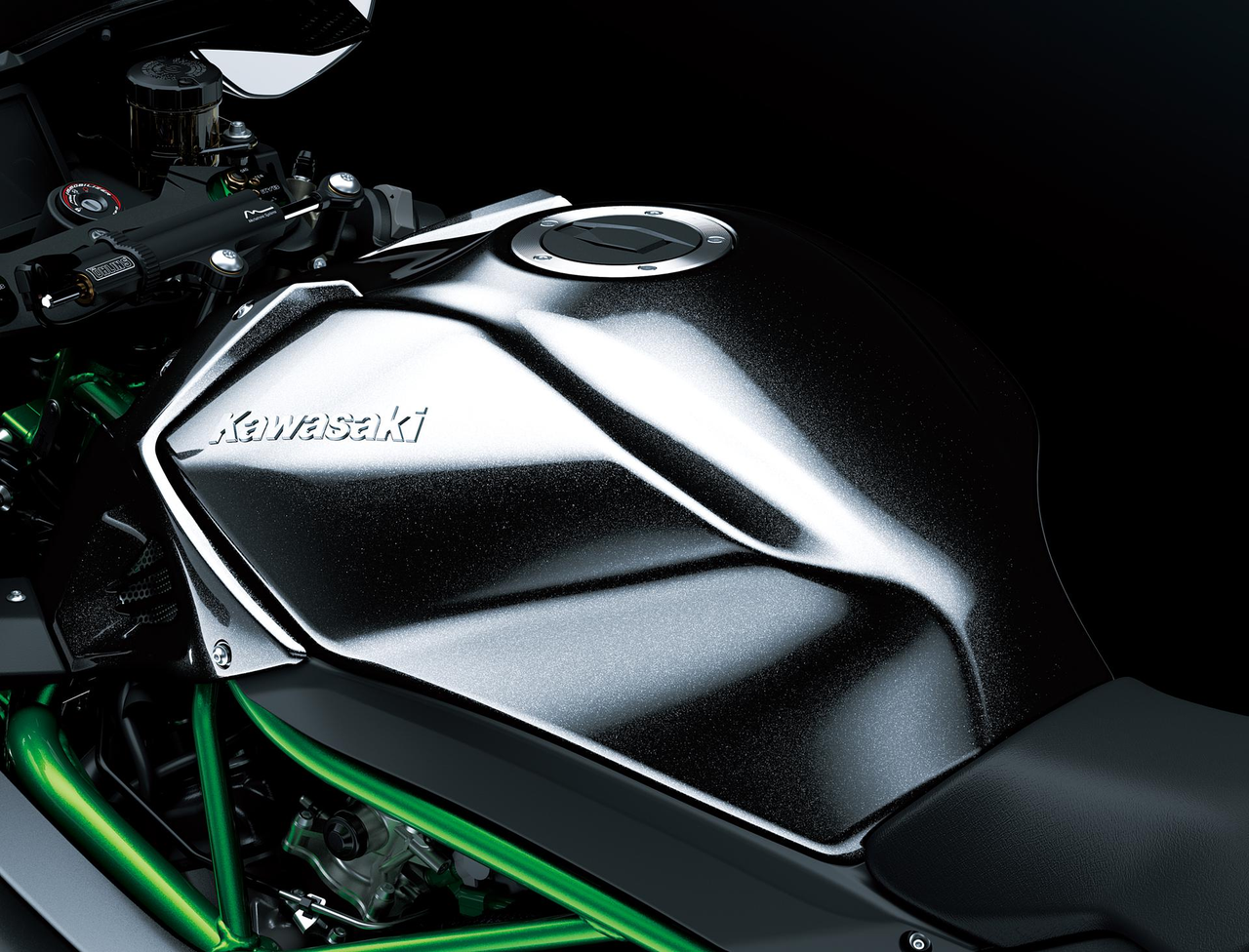 Peinture originale Silver-Mirror de Kawasaki