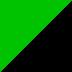 Candy Flat Blazed Green / Metallic Spark Black